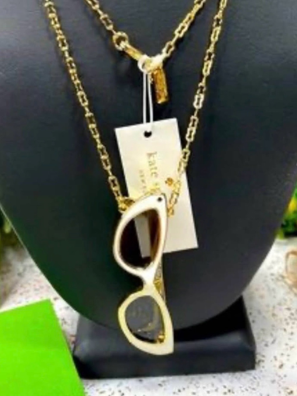 Kate Spade New York "In the Shade" Sunglasses Pendant Necklace.